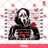 The Ghostface Scream Valentines Day PNG, No You Hang Up Valentine PNG, Horror Killers Valentines Day PNG