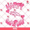 Valentines Day Denver Broncos Happy Gameday PNG