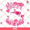 Valentines Day New England Patriots Happy Gameday PNG