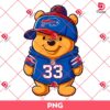 Winnie The Pooh Buffalo Bills PNG, NFL Football Bills Disney Pooh Bear PNG