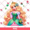 Aurora Princess St Patricks Day PNG, Disney Princess Shamrock PNG, Disney Aurora Princess St Patrick PNG