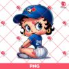 Betty Boop Toronto Blue Jays Baseball PNG, MLB Sport Betty Boop Blue Jays PNG