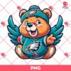 Care Bear Eagles Football PNG, Philadelphia Eagles NFL Cartoon Care Bear PNG