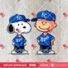 Charlie Brown And Snoopy Baseball KC Royals PNG, MLB Sport Peanuts Kansas City Royals PNG