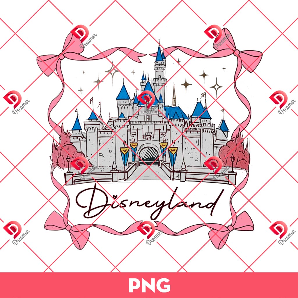 Disneyland Bow Castle PNG