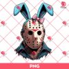 Easter Jason Voorhees PNG, Horror Killer Easter PNG, Horror Jason Voorhees Bunny Easter PNG