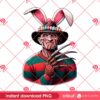 Freddy Krueger Bunny Easter PNG, Horror Character Easter Day PNG