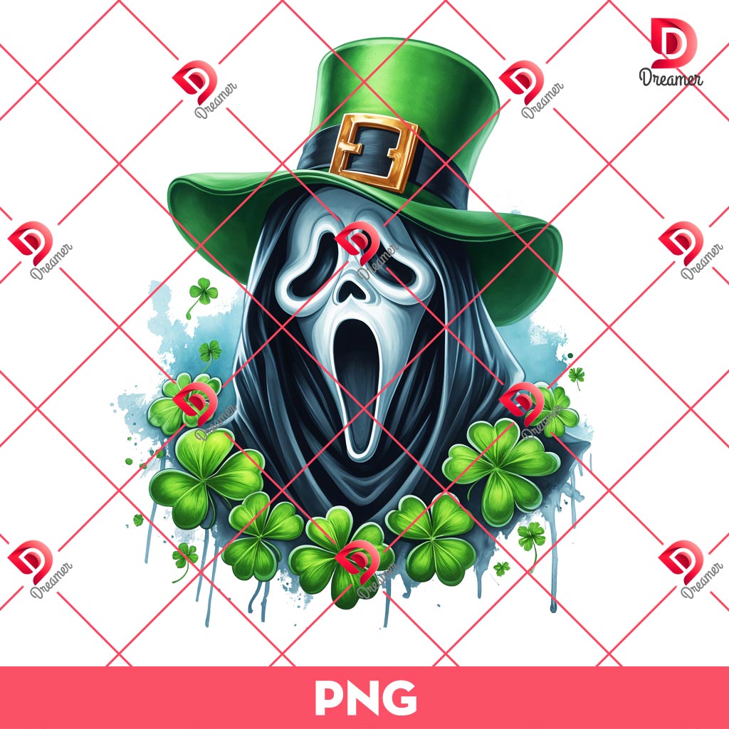 Horror Killers St Patricks Day PNG Bundle, St Patrick Horror Movie Characters Bundle PNG