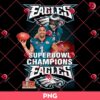Jalen Hurt Philadelphia Eagles PNG, LIX Super Bowl Champions PNG