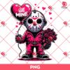 Jason Voorhees Be Mine Valentine PNG, Horror Killers Valentines Day PNG