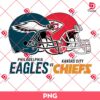 Kansas City Chiefs VS Philadelphia Eagles PNG, Football Champs 2025 PNG
