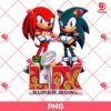 Knuckles KC Chiefs VS Sonic Eagles PNG, Super Bowl LIX 2025 Sonic Cartoon PNG