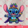Mardi Gras Stitch PNG, Disney Stitch Mardi Gras Festival PNG