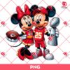 Mickey And Minnie KC Chiefs Champs 2025 PNG, Super Bowl LIX Mickey Minnie Champions PNG, Disney Mouse KC Chiefs NFL Champions 2025 PNG