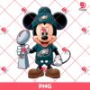 Mickey Mouse Philadelphia Eagles Super Bowl PNG, Mickey Eagles Champions 2025 PNG, NFL Football Champs Disney Friends PNG
