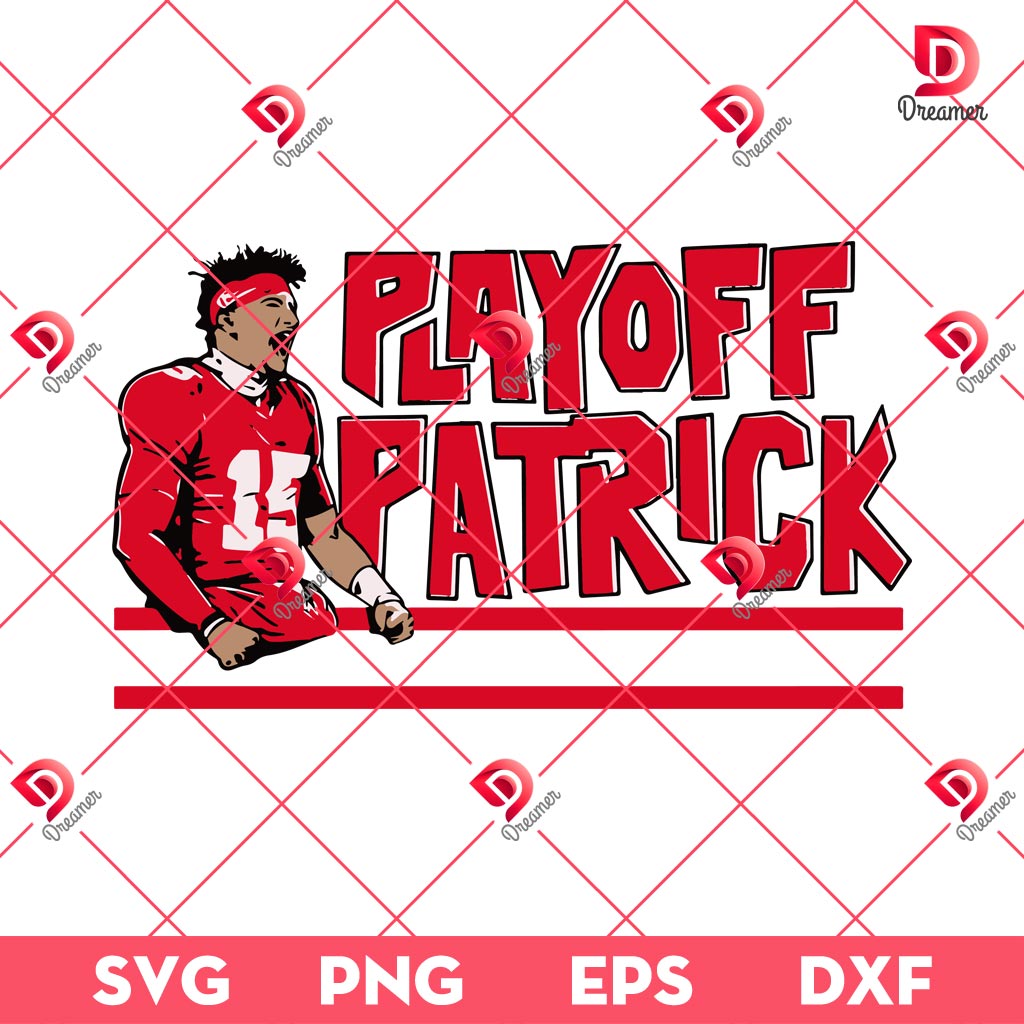 Playoff Patrick Magic Mahomes SVG PNG, Kansas City Chiefs Super Bowl LIX 2025 SVG PNG