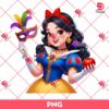 Snow White Mardi Gras PNG, Disney Princess Mardi Gras Festival PNG