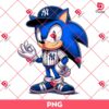Sonic New York Yankees Baseball PNG, MLB Sport Sonic Yankees PNG