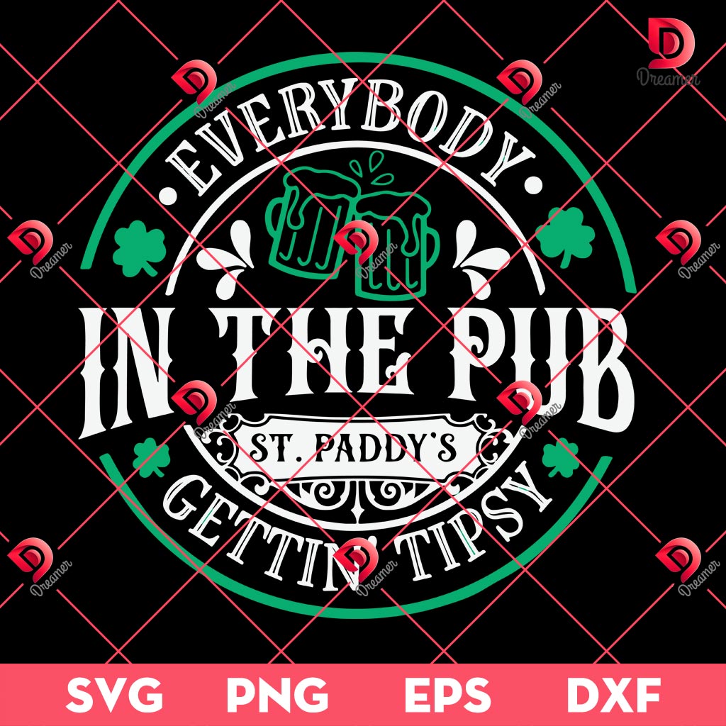 St Patricks Day SVG PNG, Cheers To St Paddys Beer Lover SVG For The Pub Crowd