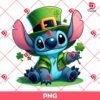 Stitch St Patricks Day PNG, Lucky Stitch PNG, Stitch Shamrock PNG