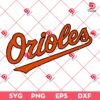 The Baltimore Orioles Logo SVG PNG