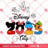 Disney 2025 Trip PNG, Mickey Minnie Mouse Disney Vacation 2025 PNG, Disney Friends Trip PNG