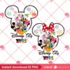 Disney Trip 2025 Mickey And Minnie PNG, Family Disney Trip 2025 PNG, Mickey Minnie Mouse 2025 PNG