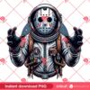 Jason Voorhees Astronaut PNG, Horror Astronaut PNG, Horror Killer In Space PNG