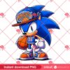 New York Knicks Sonic Basketball PNG, NBA Sport Sonic NY Knicks Player PNG