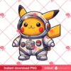 Pikachu Astronaut PNG, Pokemon Pikachu In Space PNG