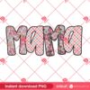 Preppy Mama PNG, Cute Mama PNG, Floral Mama PNG