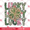 Retro Lucky Shamrock PNG, Saint Patricks Day Lucky PNG