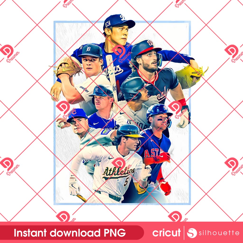 Top MLB Stars Best Player PNG, MLB Sport Top Stars Player PNG
