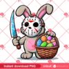 Bunny Jason Voorhees Easter PNG, Horror Easter PNG