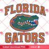 Florida Gators PNG, Retro Gator Head Design, Final Four 2025 Basketball PNG