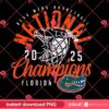 Florida Hoops Glory Vintage 2025 Champs PNG Design