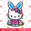 Hello Kitty Bunny Easter Minnesota Twins PNG, Hello Kitty MLB Baseball Minnesota Twins PNG