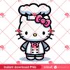 Hello Kitty Chef PNG, Hello Kitty's Occupation PNG