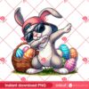 Hiphop Bunny Easter PNG, Hiphop Gangster Rabbit Easter Day PNG, Happy Easter 2025 PNG