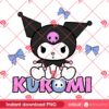 Kuromi Cartoon Character PNG, Onegai My Melody PNG, Kuromi Anime PNG