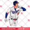 LA Dodgers Player Baseball PNG, Los Angeles Sport PNG