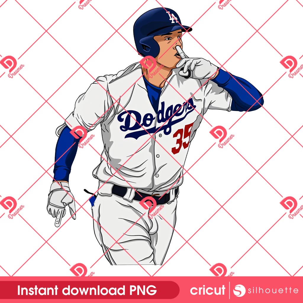 LA Dodgers Player Baseball PNG, Los Angeles Sport PNG