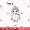 Love Is Fragile SVG PNG