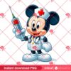 Mickey Mouse Nurse PNG, Disney Character In Hospital PNG, Mickey Nurse In Hospital PNG