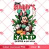 Mickey Smoke Weed 420 Day PNG, Cannabis Disney Mouse Smoke Marijuana PNG, Some Bunny's Baked Easter PNG