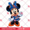 Minnie Mouse NY Mets PNG, Disney Minnie New York Mets Baseball PNG