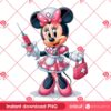 Minnie Mouse Nurse PNG, Disney Character In Hospital PNG, Minnie Nurse In Hospital PNG