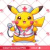 Pikachu Nurse PNG, Pokemon Pikachu In Hospital PNG, Cartoon Nurse Pikachu PNG