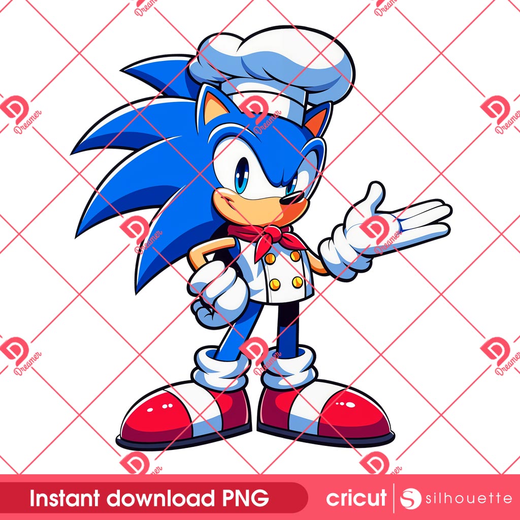 Sonic Chef PNG, Sonic's Occupation PNG