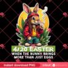 Stoned Easter Bunny PNG, Happy Easter 420 Marijuana PNG, Rabbit Cannabis 420 Day PNG